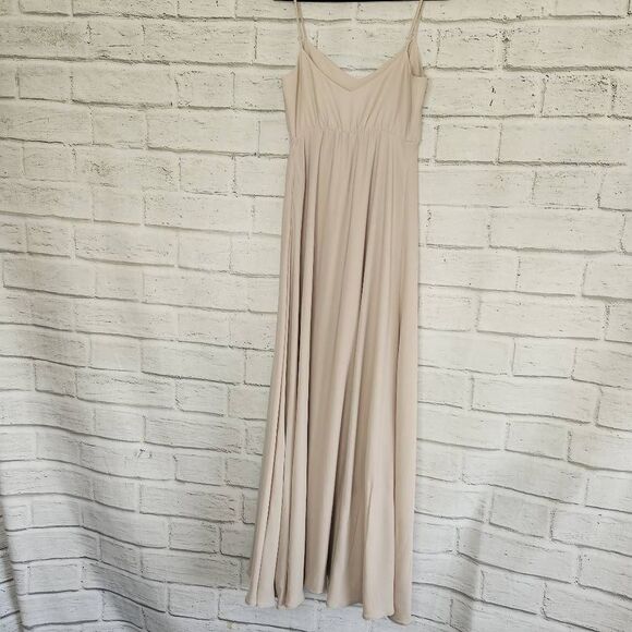 Show Me Your Mumu Women's Faith Maxi Dress Medium Show me the ring crisp - Picture 5 of 13